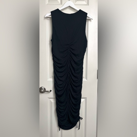 AVLN Studio Sleeveless Ruched Midi Dress NWOT - Picture 2 of 4